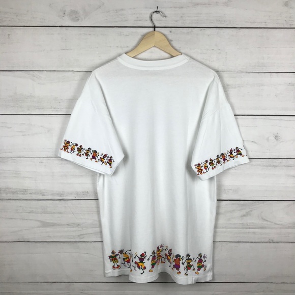 Vintage 1995 Reggae Jam Music Art T-Shirt - Picture 2 of 6